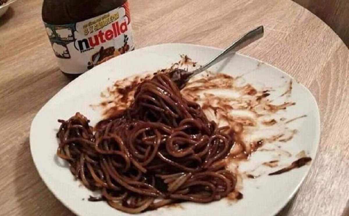 nutella pasta